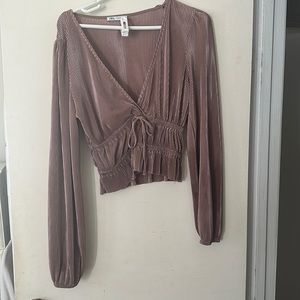 ZARA - LONG SLEEVE TOP